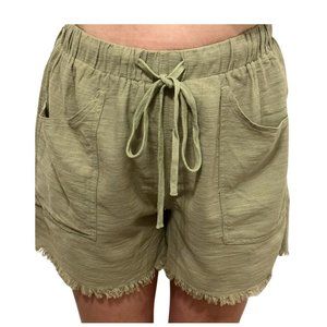 TERRY SAGE SHORTS